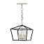 Светильник подвесной Hinkley stinson QN-STINSON-4P-M-BK 240Вт E14