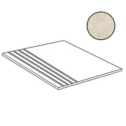 Плитка для ступеней Atlas Concord Италия MARVEL STONE ATD4 Cream Prestige Scalino 60х33см 0,198кв.м. полуматовая