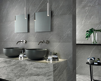Лаппатированный керамогранит Atlas Concord Италия MARVEL STONE D041 Bardiglio Grey Lappato 60х30см 1,08кв.м.