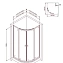 Угловое ограждение AM-PM X-Joy Twin Slide W88E-205-090MT64 195х90см стекло прозрачное