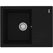 Мойка кухонная LEMARK IMANDRA 640 9910019 50х64см антрацит
