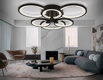 Люстра потолочная Ambrella ACRYLICA Original FA4092 100Вт 6 лампочек LED