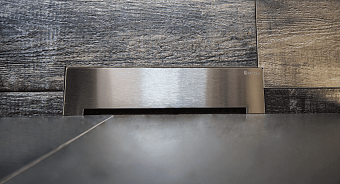 Щелевой душевой трап Pestan Confluo Wall Drain 13100060 36х9,8см горизонтальный сток