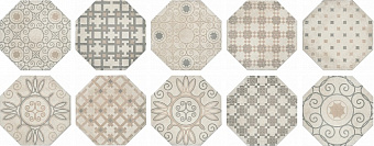 Матовый керамогранит KERAMA MARAZZI Пьяцетта SG243000N бежевый 24х24см 1,09кв.м.