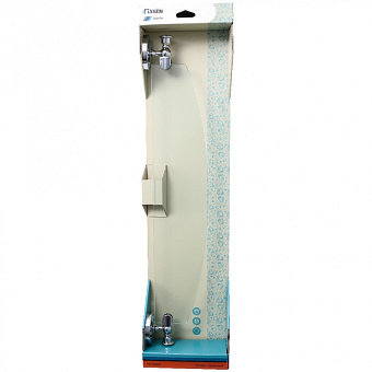 Полка в ванную округлая FIXSEN Adele FX-55003 1-ярусная 13х32см хром