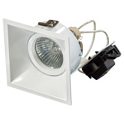 Светильник точечный встраиваемый Lightstar Domino Quadro 214506 50Вт G5.3/GU5.3