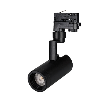 Трековый светильник Arlight LGD-Zeus-4TR 024619 10Вт LED чёрный для трёхфазного трека