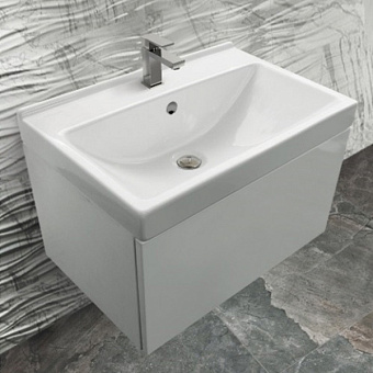 Раковина накладная SANITA LUXE Fest FST80SLWB01 80х46см