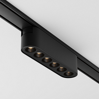 Магнитный трековый светильник Maytoni Points TR082-1-6W3K-M-B 6Вт LED чёрный