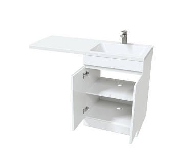 Тумба с раковиной MIRSANT NEXT УТ000070211 47х56х86,1см