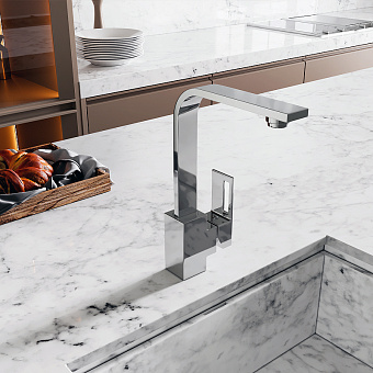 Смеситель для кухни WASSERKRAFT Alme 1507 поворотный излив хром