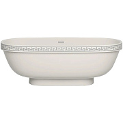Ванна каменная SALINI GRECA 103021MRF S-Stone матовая 180х80см отдельностоящая