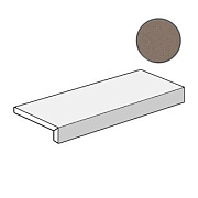 Плитка для ступеней Atlas Concord Италия Raw A2BN Mud Elemento L Grip 15х75см 0,113кв.м. неполированная
