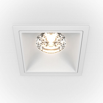 Светильник точечный встраиваемый Maytoni Alfa LED DL043-01-15W3K-D-SQ-W 15Вт LED