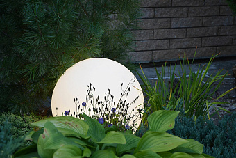 Светильник ландшафтный M3Light SPHERE_G 12572010 10Вт IP66 E27 белый