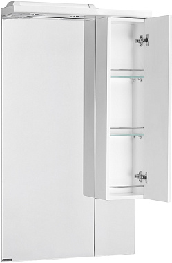 Шкаф зеркальный Акватон Домус 1A008202DO01R 16,6х65х110,3см с подсветкой