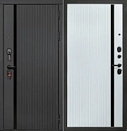 Входная дверь АНТАРЕС Меридиан Z0000015055 970х2050мм Софт антрацит\Белый матовый правая
