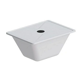 Контейнер для ванной AM-PM Gem W90A-070-070W-C белый