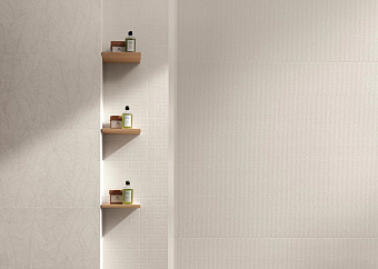 Настенная плитка Atlas Concord Италия Aplomb A6E3 White Minidots 50х120см 1,8кв.м. матовая