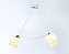 Люстра подвесная Ambrella TRADITIONAL Modern TR303154 240Вт 2 лампочек E27