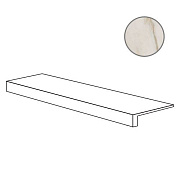 Плитка для ступеней ABK Sensi Signoria PF60009176 Gradino Top Calacatta Vena Oro Nat 120х32см 0,384кв.м. матовая