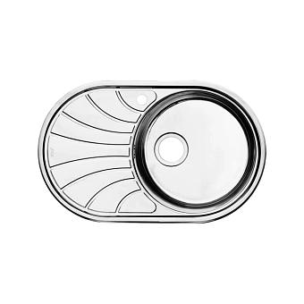 Мойка кухонная IDDIS Suno SUN77SRi77 77х48см сатин