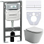 Инсталляция с унитазом Ceramica Nova CN6000_1002W_1000