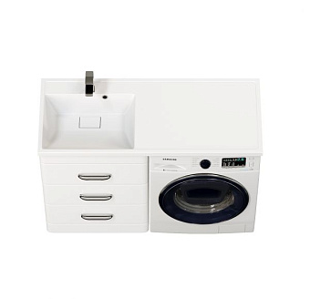 Тумба с раковиной MIRSANT Fuji УТ000077620 47х56х86,1см