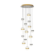Люстра каскадная Odeon RONI 5037/132L 132Вт 1 лампочек LED