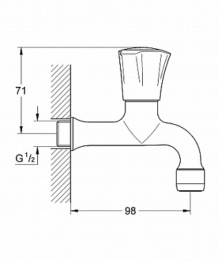 Излив GROHE 30098001