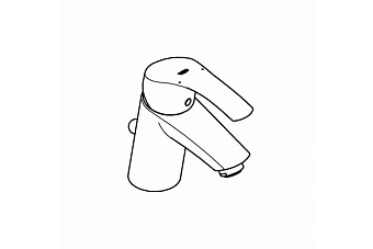 Смеситель для раковины GROHE Eurosmart New 23788002 хром