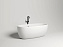 Ванна каменная SALINI LUCE 100121MRF S-Stone матовая 170х85см отдельностоящая