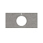 Столешница KERAMA MARAZZI Plaza Modern PL5.DL500900R\100 Керамогранит 48х99,6см Фондамента серый