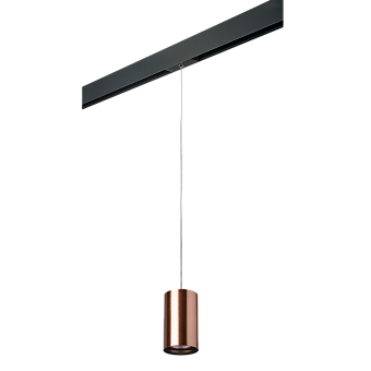 Трековый светильник Lightstar Rullo PRORP430 50Вт GU10 медь для однофазного трека