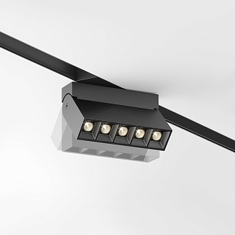 Магнитный трековый светильник Maytoni Points Rot TR077-2-10W4K-B 10Вт LED чёрный