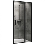 Душевая дверь Abber Sonnenstrand AG04110BS 195х110см стекло прозрачное