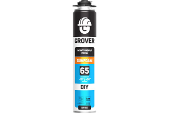 Монтажная пена Grover DIY65 0,75л