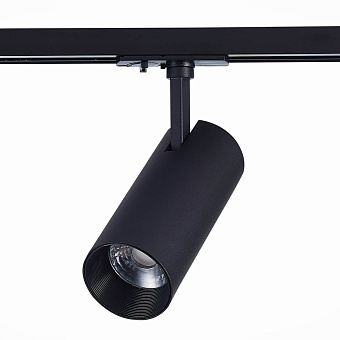 Трековый светильник ST Luce MONO ST350.446.15.24 15Вт LED матовый чёрный для однофазного трека