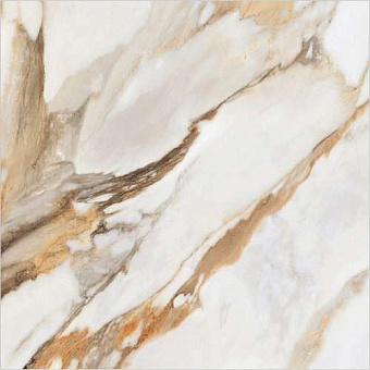 Полированный керамогранит Global Tile Borghini_GT GT60605403PR белый 60х60см 1,44кв.м.