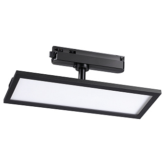 Трековый светильник Novotech VOLO 358893 24Вт LED чёрный для однофазного трека