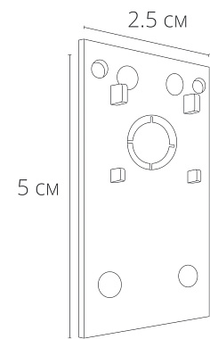 Заглушка на магниный трек Arte Lamp A482006 чёрный