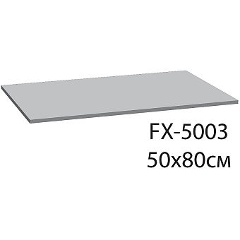 Коврик для ванной FIXSEN Deep FX-5003C 50х80см голубой