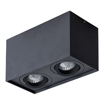 Светильник потолочный Arte Lamp FACTOR A5544PL-2BK 50Вт GU10