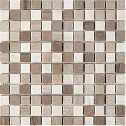 Мозаика PIXEL Каменная PIX279 White Wooden/Dolomiti Bianco/Athens Gray мрамор 30,5х30,5см 0,93кв.м.