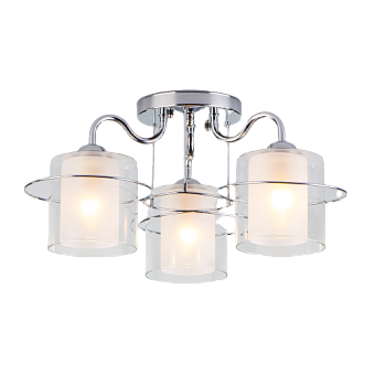 Люстра потолочная Eurosvet Darcy 30160/3 хром 40Вт 3 лампочек E27