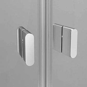 Угловое ограждение AM-PM X-Joy Twin Slide W88E-205-090MT64 195х90см стекло прозрачное
