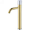 Смеситель для раковины Boheme Stick 122-GCR золотой