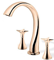 Смеситель для раковины STELLA 130 CT00015AU02 Rose Gold
