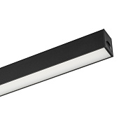 Магнитный трековый светильник Arlight Mag-Flat-25 034213 24Вт LED чёрный