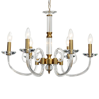 Люстра подвесная Stilfort Glass 1050/03/06P 40Вт 6 лампочек E14